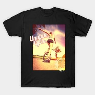 Unique Cycle Einrad Kunst Artist Zirkus Hobby T-Shirt